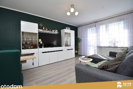 Balkon z widokiem na zieleń | Ostatnie piętro |Media z sieci miejskiej