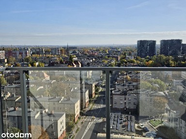 Nowe widokowe 3 pokoje Przy Spodku/Taras