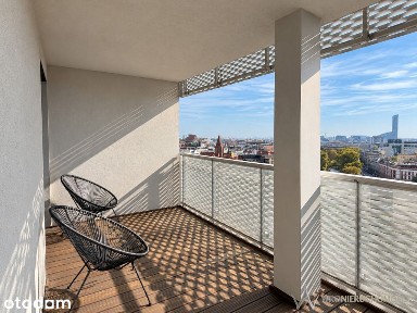 WYNAJEM | 15. PIĘTRO | PANORAMA WROCŁAWIA | TARAS 37 M²