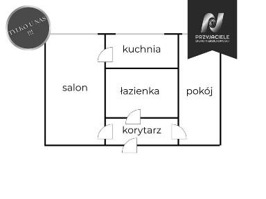 Dwa pokoje na 1 piętrze + piwnica