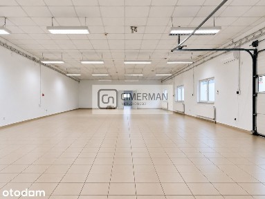 Samodzielny magazyn z biurami, parkingiem i placem