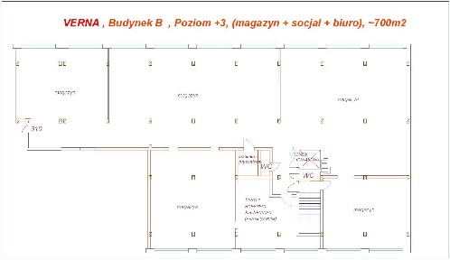Magazyn 700 m² | winda towarowa + biuro | 47 000 zł brutto | Wola