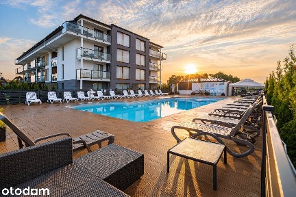 Sarbinowo | 600 m od plaży | 49,20 m² | baseny | parking w cenie
