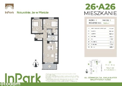 InPark | mieszkanie 3-pok. | 26