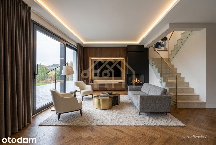 nowy bliźniak 137m² | Dobrzewino | ogród 375m²