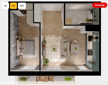 ⭐2 pok.| -1700 Zł/m² | Parking 20 000 ZŁ |0% prowi