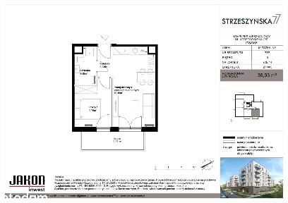 2-pokojowe mieszkanie 36m2 + balkon Bezpośrednio