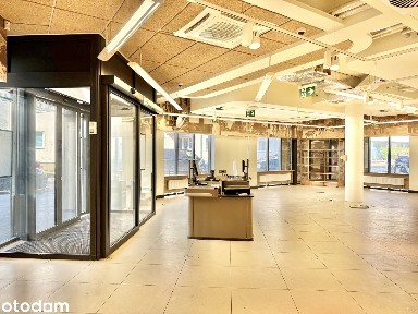 Prestiżowy lokal z witrynami 213 m² na Mokotowie Parter + Garaż