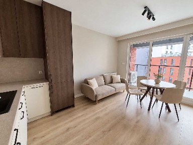Stara Cegielnia | 40 m² | Narożny balkon | Klimatyzacja