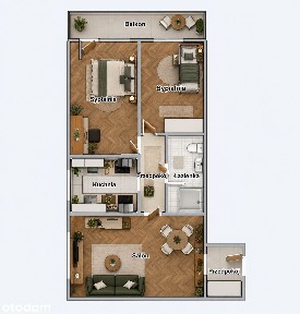 Osiedle Andaluzja | Duży balkon | Prywatny parking