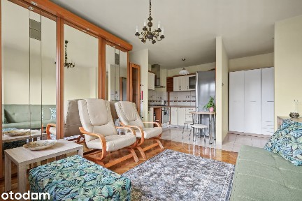 2 pokoje z dużym balkonem 7 m² i oddzielną kuchnią | Anielewicza 35