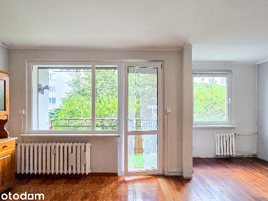 J.B.Rudego - potencjał na 4 pokoje, 61m2 - 3kł, wysoki parter