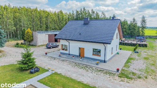 Dom z 2025 roku 16 ha ziemi i rozbudowane zaplecze