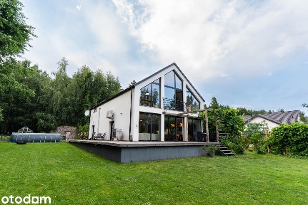 Nowoczesna posiadłość w lesie | 3000 m² | jezioro | 1h od Warszawy