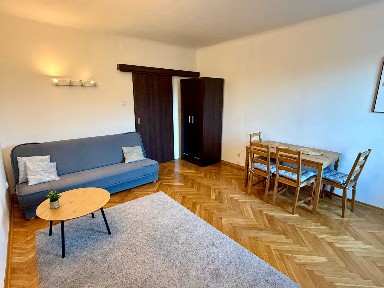 Wynajmę bezpośrednio mieszkanie 2 pok. ul. Cyraneczki, Praga Płd, 15 min od centrum, tramwaj blisko.