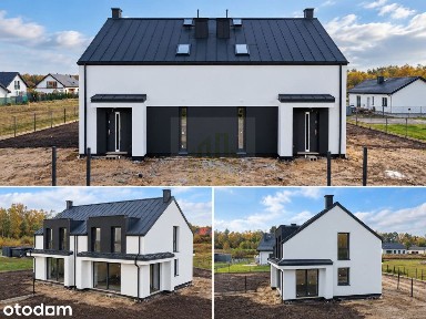 Nowoczesny dom 82 m² z pompą ciepła - Cyganka