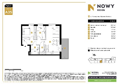 LIMITOWANA PROMOCJA -600ZŁ/M2 DLA WYBRANYCH OFERT, NOWY REDEN II