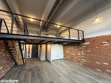 Industrialny LOFT z antresolą 71,15m2 | centrum Żyrardowa