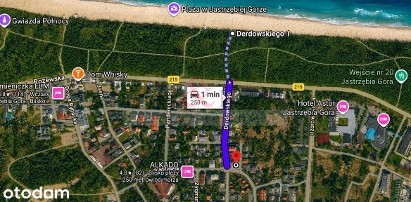 Na jesienne i letnie weekendy! 250 m Morze!