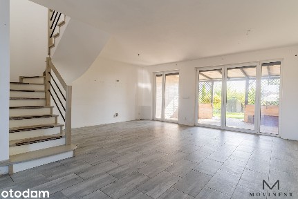Szeregowiec z ogrodem i tarasem w Dominowie | 88m2