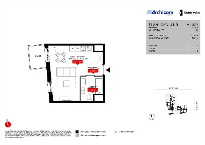 1-pokojowe mieszkanie 28m2 + balkon Bez Prowizji