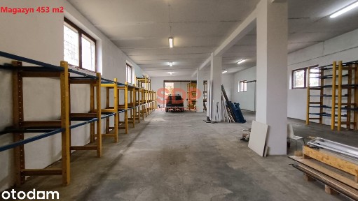 Księże Małe | Magazyn 453 m2, 39x11 m, h=4,3 m
