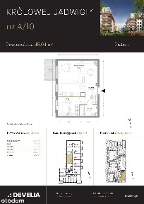 2-pokojowe mieszkanie 45m2 + balkon Bezpośrednio