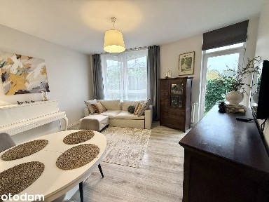 Stylowe mieszkanie 2-pokojowe z prywatnym ogródkiem 42.5 m² | Pruszków