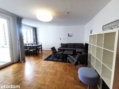 Mieszkanie 94,5 m2, 5 pokoi w cichym apartamentowcu ul. Hoża