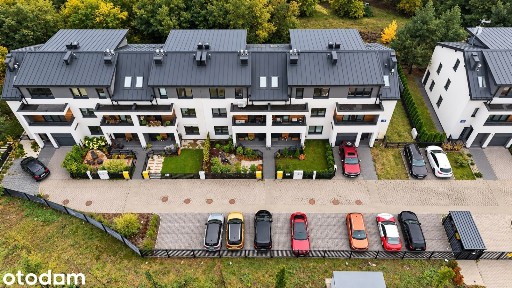 Dwupoziomowy apartament 127m² z ogródkiem i 3 balkonami | Wawer