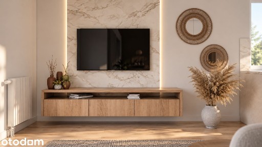 61m² w nowym budownictwie 1 piętro.