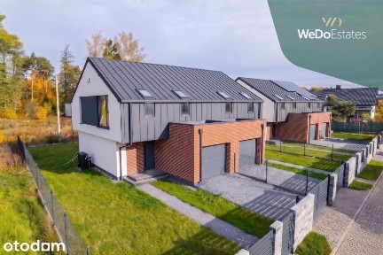 Bliźniak 93m2 z garażem| Duży ogród