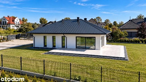 Nowoczesny dom parterowy 160m² | Duża działka 1543m² | 2 km od Zalewu
