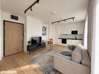 Apartament premium z tarasem na dachu przy Metrze Wilanowska.