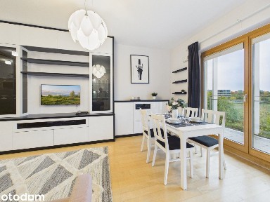 Apartament z dużym tarasem dwa miejsca parkingowe