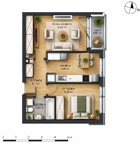 NOWE MIESZKANIE CZEKA NA WROCŁAWSKICH SOŁTYSOWICACH - OSOBNA KUCHNIA!