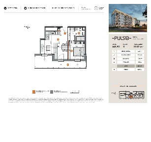 39,17 m2 - 2 pok. z tarasem NOWE APARTAMENTY, PRZEDSPRZEDAŻ