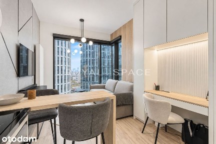 Designerski apartament w Towarowa Towers