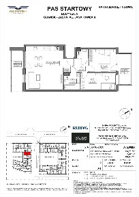 3-pokojowe mieszkanie 65m2 + balkon