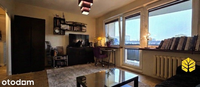Słoneczne, dwustronne, 3-pokojowe mieszkanie, 62 M