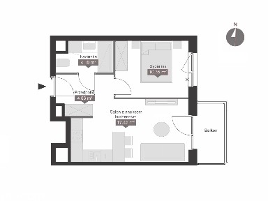 2-pokojowy apartament blisko Galerii Mokotów