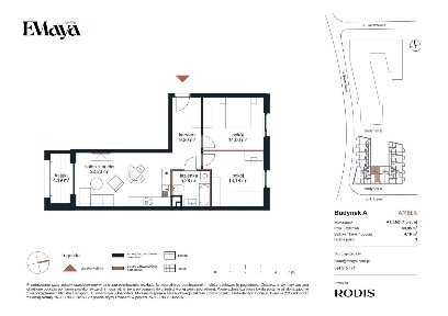 3-pokojowe mieszkanie 63m2 + loggia Bez Prowizji