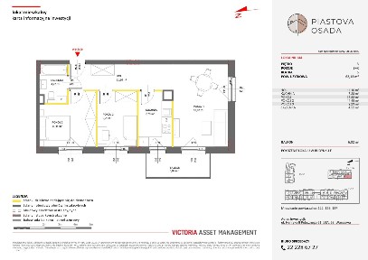 3-pokojowe mieszkanie 62m2 + balkon