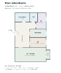 3 oddzielne pok|58,5 m²|300m do Metra Wilanowska| Loggia | Parking