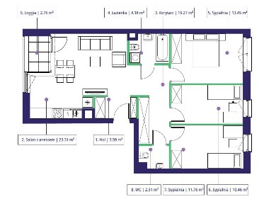 4 pokojowy apartament * 79 m² * Nowoczesna inwestycja * Dobra okolica!