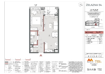 2-pokojowe mieszkanie 41m2 + loggia Bezpośrednio