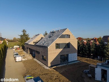 Bliźniak 268m2, działka 608m2, klimatyzacja, rekuperacja, rolety elekt