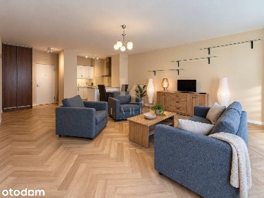 2 pokoje | 67 m² | Mokotów | Metro Wilanowska | Balkon | Garaż