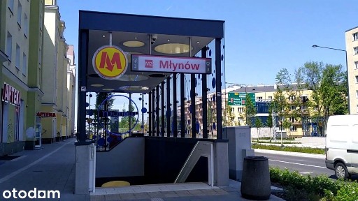 Metro Młynów 1 min | Centrum biznesowe | Zieleń i prywatność | Wola