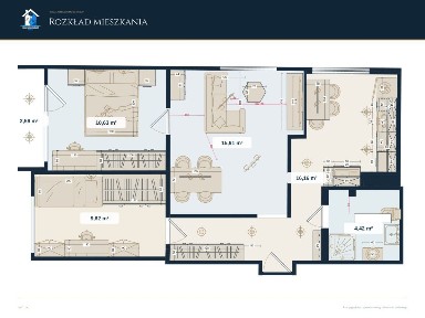 3 pokoje · 54 m² · Katowice / Dąb · w trakcie remontu